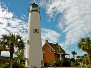 Cape St. George Light St. George Island Florida