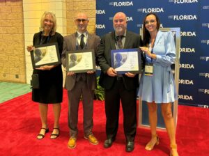 Franklin County Tourist Development Council Vendors at Visit Florida Flagler Award Ceremony